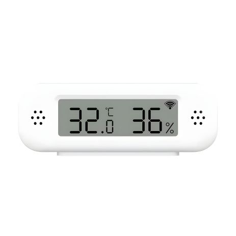 Датчик температуры и влажности TH02 Pro с дисплеем / Wi-Fi / SmartLife / Tuya / white Датчик температуры и влажности TH02 Pro с дисплеем / Wi-Fi / SmartLife / Tuya / white
