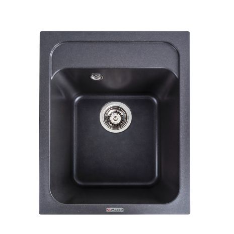 Гранітна мийка для кухні VALESO 4050 KORRADO матовий Моріон