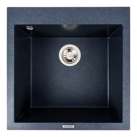 Кухонная гранитная мойка VALESO GALAX 5050 матовая Антрацит
