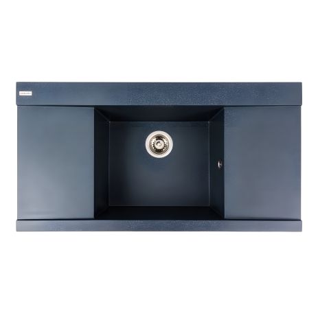 Кухонная гранитная мойка VALESO ATLAS 9651 матовая Антрацит