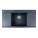 Кухонная гранитная мойка VALESO ATLAS 9651 матовая Антрацит