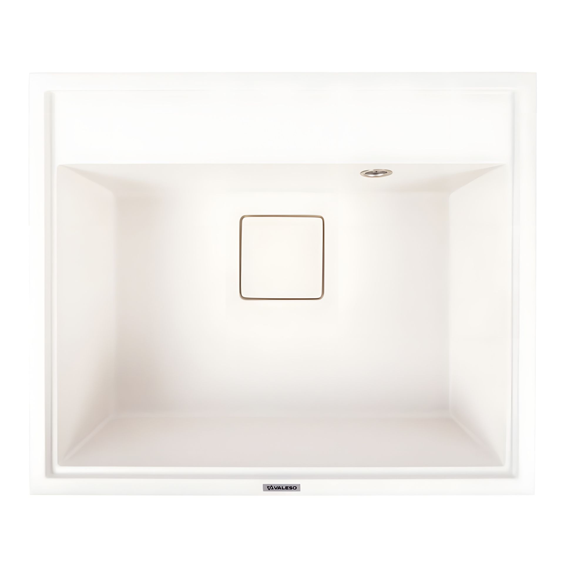 Гранітна мийка VALESO SHERLIT 6050 білосніжна матова Гранітна мийка VALESO SHERLIT 6050 білосніжна матова