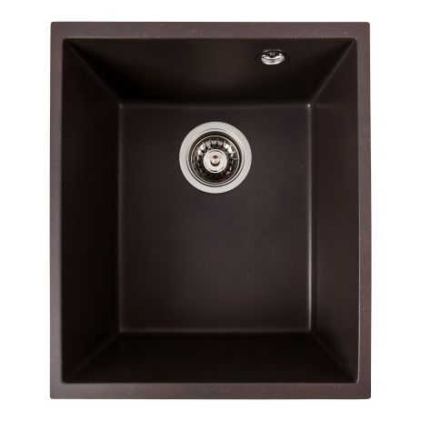 Гранитная мойка для кухни VALESO ROXY 3744 матовая тёмная скала Гранитная мойка для кухни VALESO ROXY 3744 матовая тёмная скала