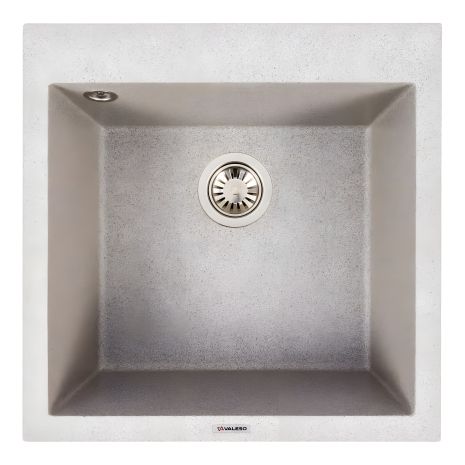 Гранітна мийка VALESO GALAX 5050 матова Сіра StoneTech Гранітна мийка VALESO GALAX 5050 матова Сіра StoneTech