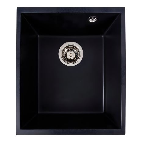 Кухонна гранітна мийка VALESO ROXY 3744 матова Карбон