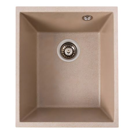 Мойка кухонная из гранита VALESO ROXY 3744, матовый Сафари