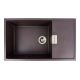 Кухонна гранітна мийка VALESO DIAMOND 8650 матова Гренадін