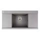 Кухонная гранитная мойка VALESO ATLAS 9651 матовая Серый муссон