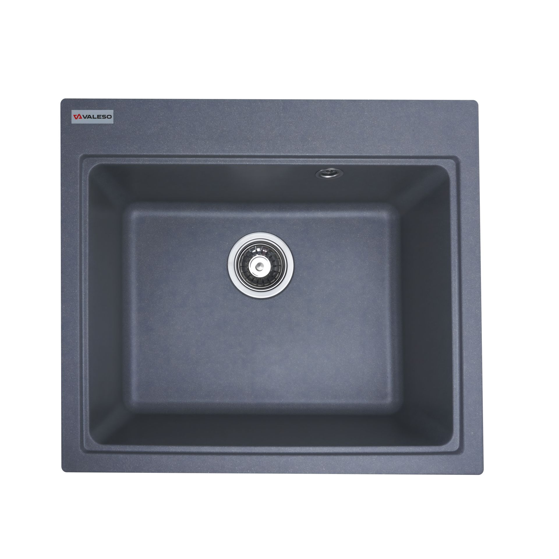 Гранитная мойка для кухни VALESO VESTA 5852 матовая Серый муссон Гранитная мойка для кухни VALESO VESTA 5852 матовая Серый муссон