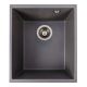 Гранітна мийка для кухні VALESO ROXY 3744 матова сірого кольору