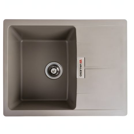 Гранитная мойка VALESO ZIRKONE 6250 матовая Титан Гранитная мойка VALESO ZIRKONE 6250 матовая Титан