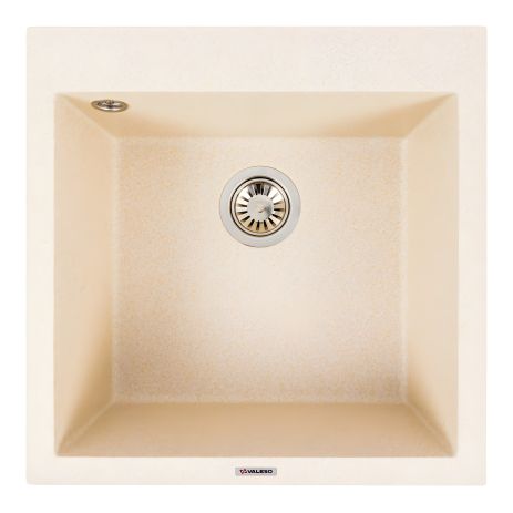 Гранитная кухонная мойка VALESO GALAX 5050 матовая Песок Гранитная кухонная мойка VALESO GALAX 5050 матовая Песок