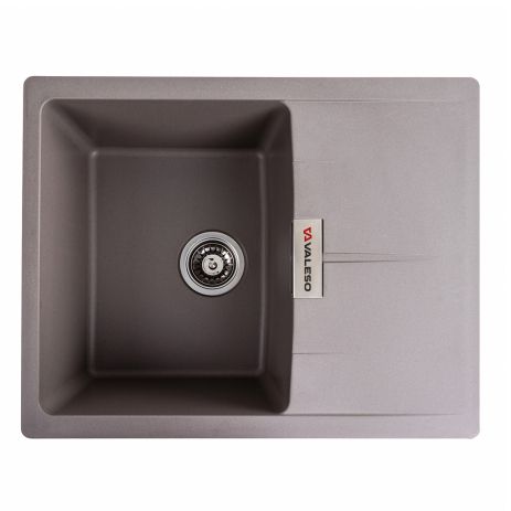 Гранитная мойка для кухни VALESO 6250 ZIRKONE матовая Дюна