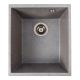 Матовая серая гранитная мойка VALESO ROXY 3744