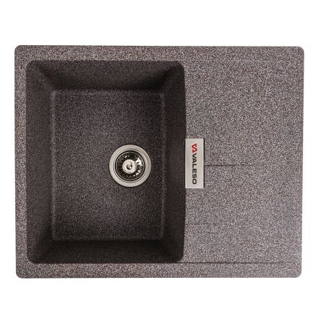 Гранітна мийка для кухні VALESO 6250 ZIRKONE матовий Мікс