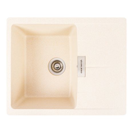Гранитная мойка для кухни VALESO ZIRKONE 6250 матовая Песок Гранитная мойка для кухни VALESO ZIRKONE 6250 матовая Песок