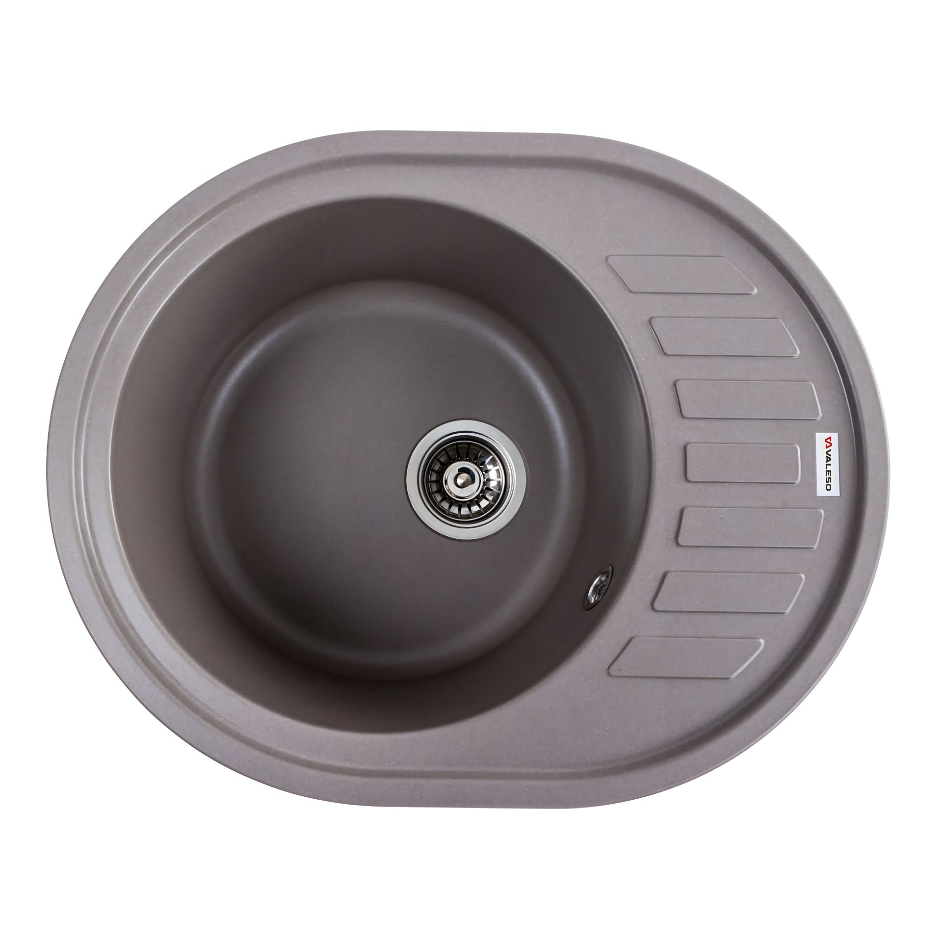 Кухонна гранітна мийка VALESO SOUL 6250 матова Дюна Кухонна гранітна мийка VALESO SOUL 6250 матова Дюна