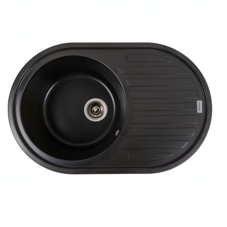 Гранитная мойка для кухни VALESO LIRA 7750 матовая Морион