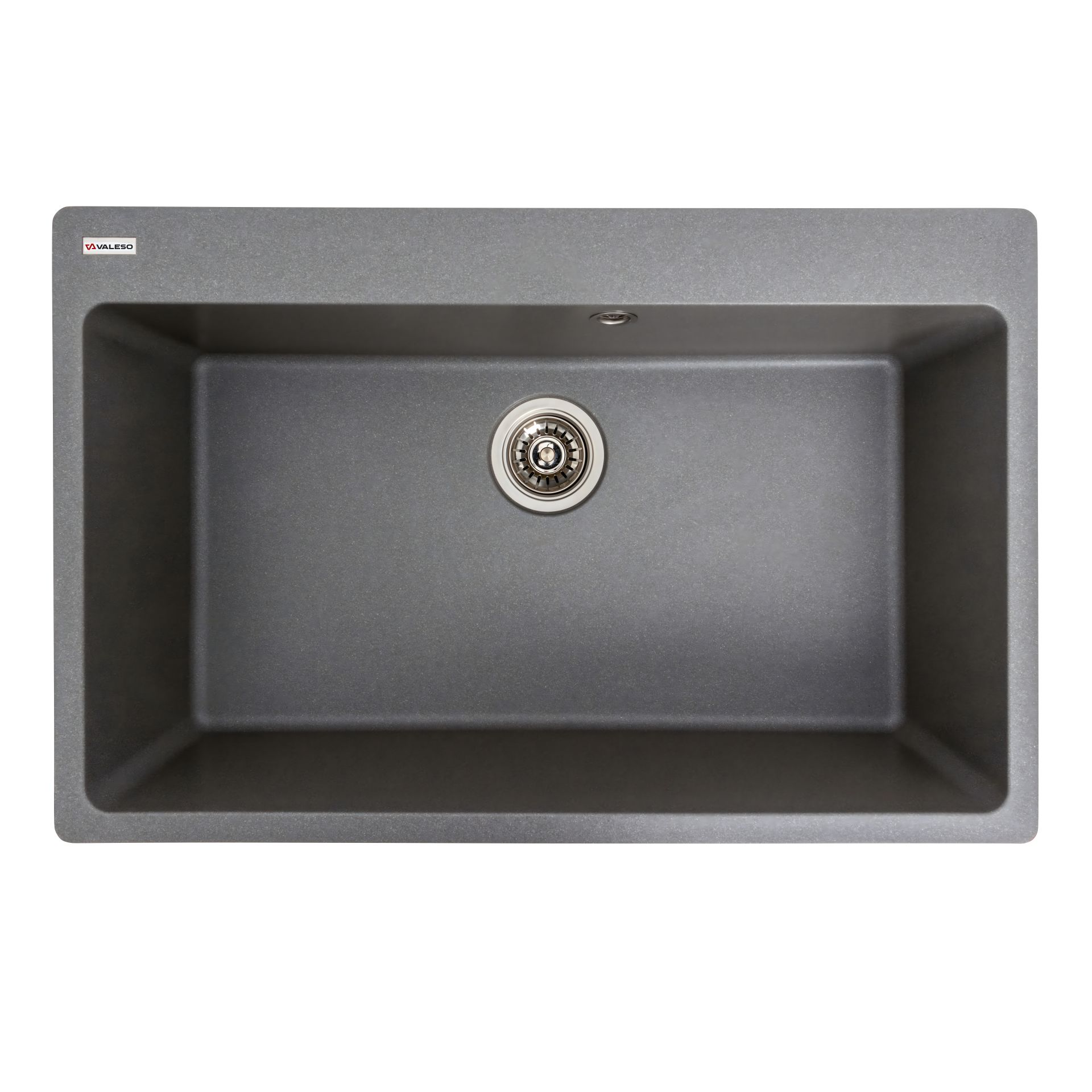 Гранітна кухонна мийка VALESO BOGEMA 7850 матова Сірий мусон Гранітна кухонна мийка VALESO BOGEMA 7850 матова Сірий мусон