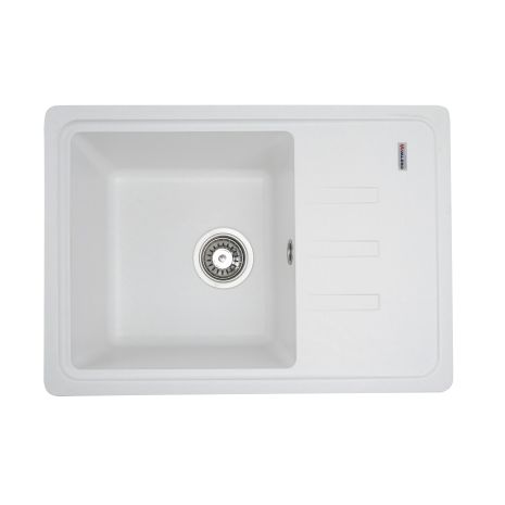 Гранитная мойка для кухни VALESO LIANA 6243 матовая Белоснежная Гранитная мойка для кухни VALESO LIANA 6243 матовая Белоснежная