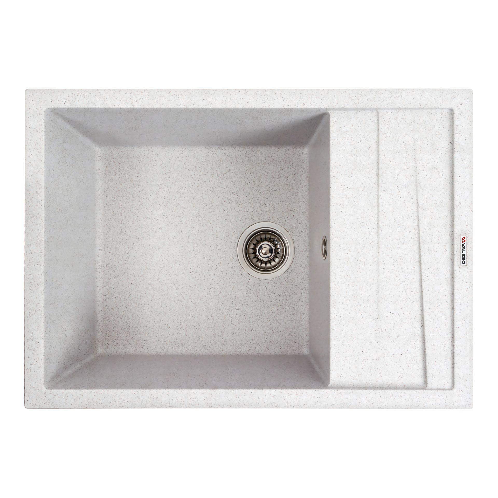 Простора гранітна мийка для кухні VALESO CASCADA 7050 матова Топаз Простора гранітна мийка для кухні VALESO CASCADA 7050 матова Топаз