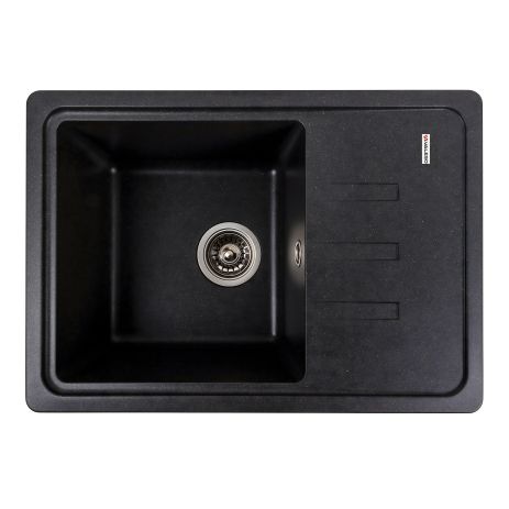 Гранітна кухонна мийка VALESO LIANA 6243 матова Моріон