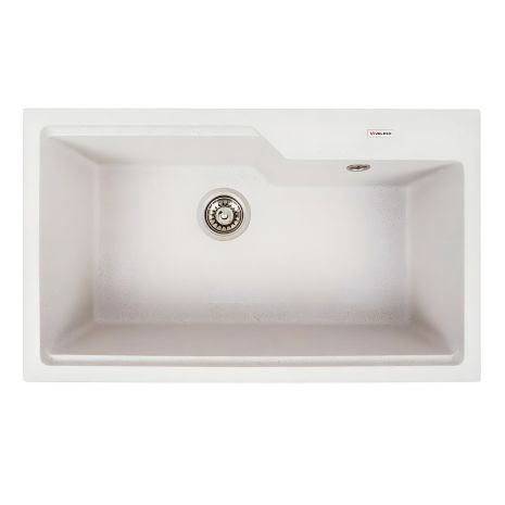 Матовая гранитная кухонная мойка VALESO NIKA 7545, топаз Матовая гранитная кухонная мойка VALESO NIKA 7545, топаз