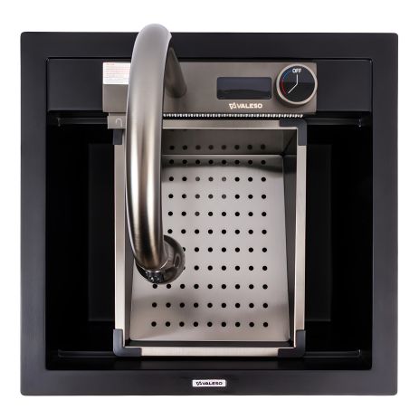 Гранітна мийка VALESO 5149 від VIVA (чорна)