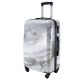 Чемодан Semi Line 24" (M) White Marble (T5731-2)