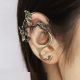 Кафф кліпс на вухо у формі Дракона Дракон Earcuff