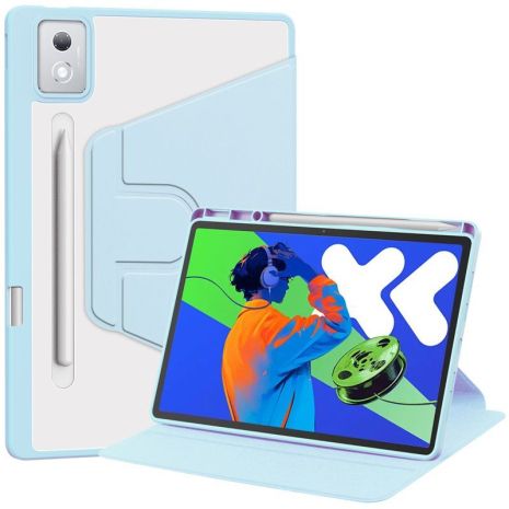 Чохол Lenovo Idea Tab Pro 12.7 2025 TPUCristal Pen holder 360 Голубий