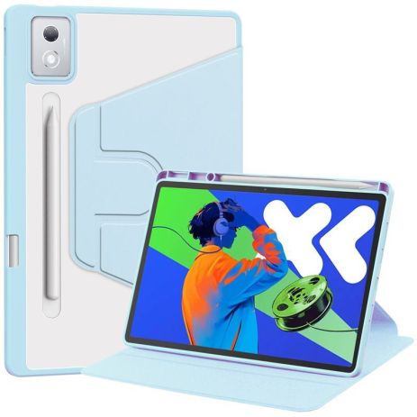 Чохол Lenovo Idea Tab Pro 12.7 2025 TPUCristal Pen holder 360 Голубий