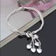 Женский многослойный браслет с сердцами Hearts стерл. ср. проба тиффани tiffany