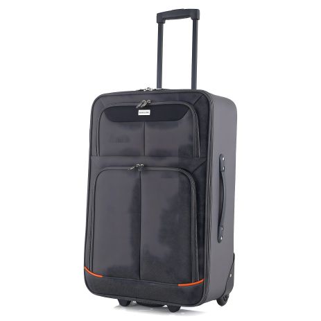 Валіза Semi Line 24" (M) Сірий/Помаранчеві лінії (T5754-2) Валіза Semi Line 24" (M) Сірий/Помаранчеві лінії (T5754-2)