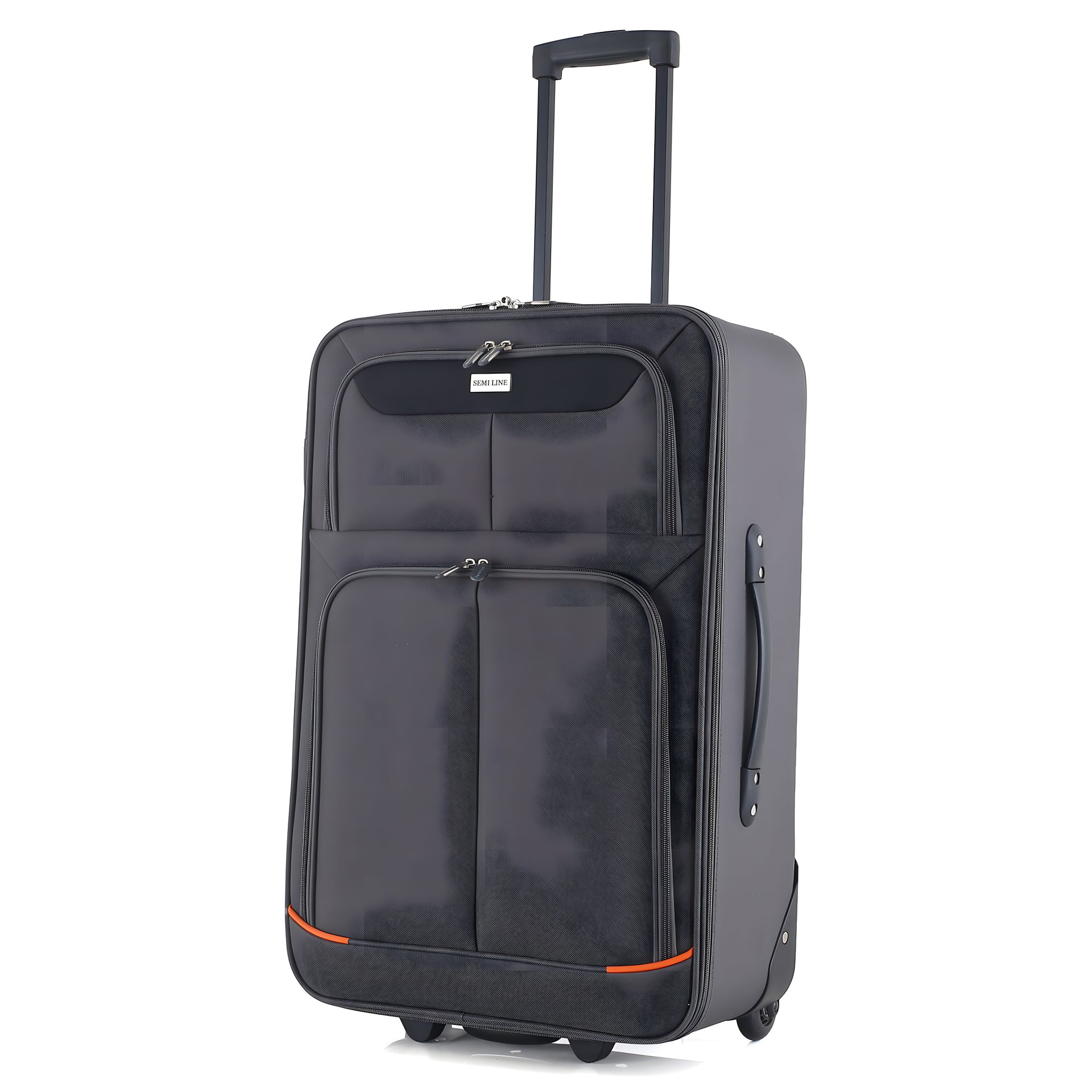 Валіза Semi Line 24" (M) Сірий/Помаранчеві лінії (T5754-2) Валіза Semi Line 24" (M) Сірий/Помаранчеві лінії (T5754-2)