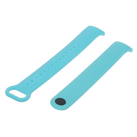 Силіконовий ремінець для Xiaomi Mi Band 8 № 11 блакитний