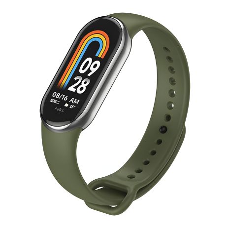Ремінець для Xiaomi Mi Band 8/9 Original Design Gray Khaki Ремінець для Xiaomi Mi Band 8/9 Original Design Gray Khaki