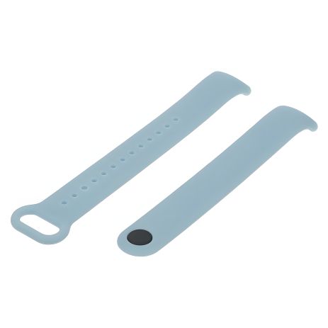 Силіконовий ремінець для Xiaomi Mi Band 8 № 09, сіро-блакитний