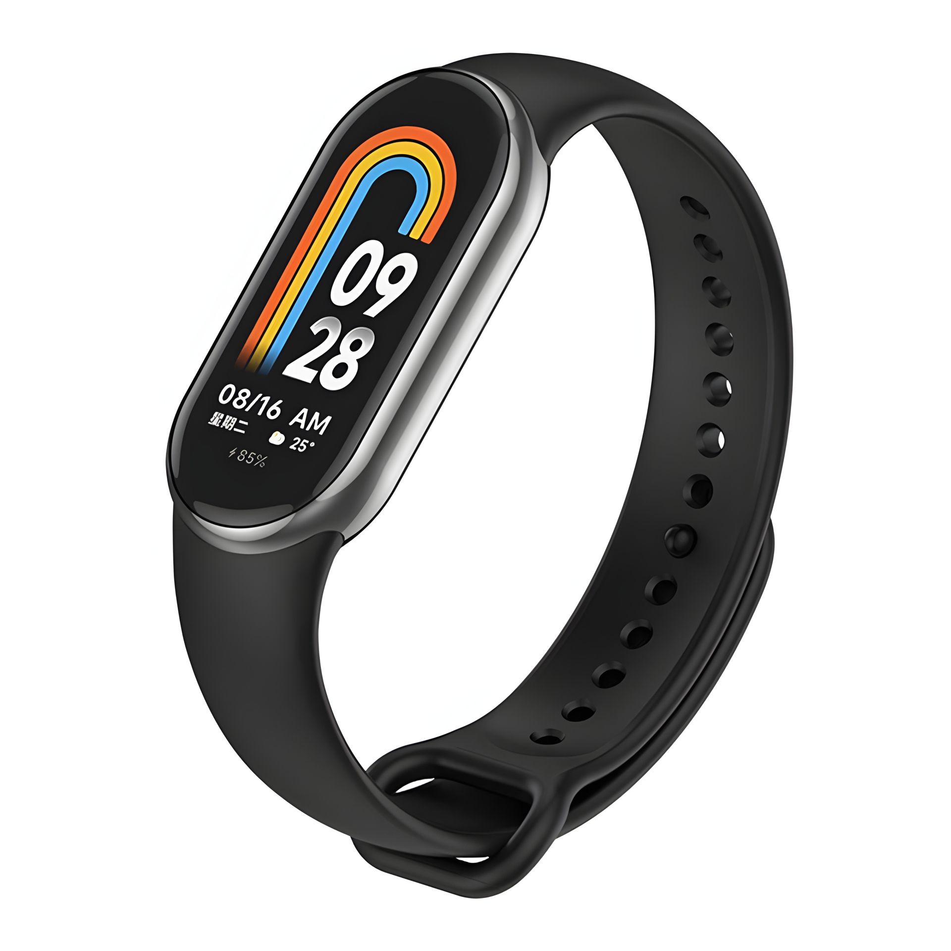 Ремінець для Xiaomi Mi Band 8/9 Original Design Black Ремінець для Xiaomi Mi Band 8/9 Original Design Black
