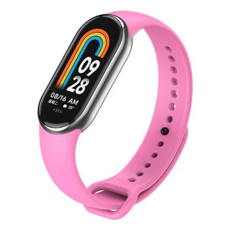 Ремешок для Xiaomi Mi Band 8/9 Original Design Shiny pink
