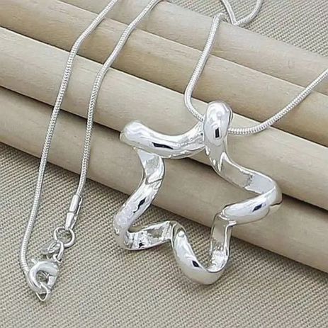 Подвеска звезда звездочка кулон стерл. ср. тиффани tiffany
