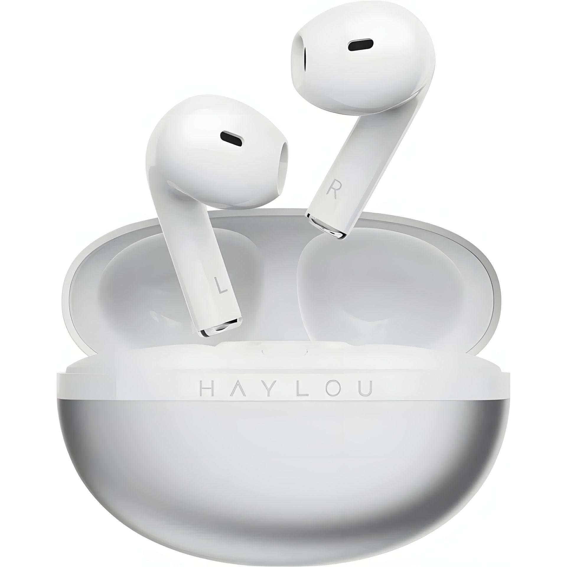 Навушники Bluetooth Haylou X1, BT5.3, ENC, IPX4, 6h, TWS Earbuds silver 2024 UA UCRF Навушники Bluetooth Haylou X1, BT5.3, ENC, IPX4, 6h, TWS Earbuds silver 2024 UA UCRF
