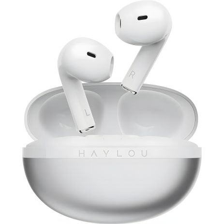 Навушники Bluetooth Haylou X1, BT5.3, ENC, IPX4, 6h, TWS Earbuds silver 2024 UA UCRF Навушники Bluetooth Haylou X1, BT5.3, ENC, IPX4, 6h, TWS Earbuds silver 2024 UA UCRF