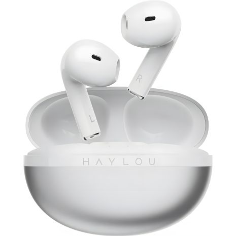 Навушники Bluetooth Haylou X1, BT5.3, ENC, IPX4, 6h, TWS Earbuds silver 2024 UA UCRF Навушники Bluetooth Haylou X1, BT5.3, ENC, IPX4, 6h, TWS Earbuds silver 2024 UA UCRF