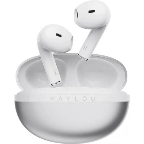 Навушники Bluetooth Haylou X1, BT5.3, ENC, IPX4, 6h, TWS Earbuds silver 2024 UA UCRF Навушники Bluetooth Haylou X1, BT5.3, ENC, IPX4, 6h, TWS Earbuds silver 2024 UA UCRF