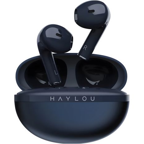 Bluetooth навушники Haylou X1, BT5.3, ENC, IPX4, 6h, TWS Earbuds blue 2024 UA UCRF
