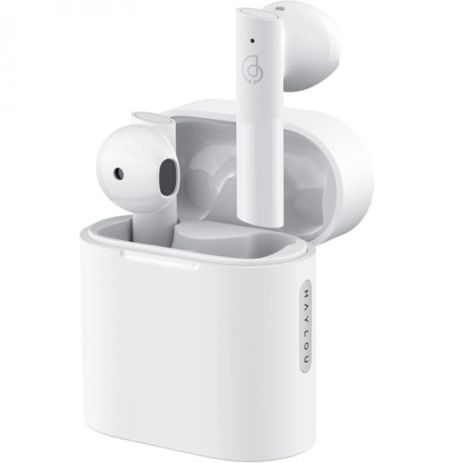 Бездротові навушники Haylou T33 MoriPods, IPX4, ANC, BT5.0, 35mAh, 310mAh, 6h, TWS Earbuds White EU Бездротові навушники Haylou T33 MoriPods, IPX4, ANC, BT5.0, 35mAh, 310mAh, 6h, TWS Earbuds White EU