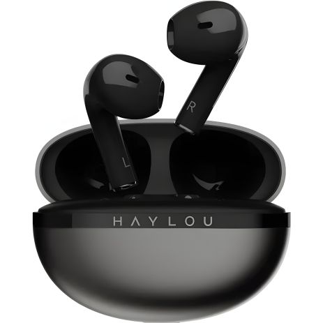 Навушники Bluetooth Haylou X1, BT5.3, ENC, IPX4, 6h, TWS Earbuds Black 2024 UA UCRF Навушники Bluetooth Haylou X1, BT5.3, ENC, IPX4, 6h, TWS Earbuds Black 2024 UA UCRF