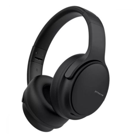 Бездротові навушники Proove Tender, Headset, ANC, AUX, BT5.0, 300mAh, 18h, black UA UCRF Бездротові навушники Proove Tender, Headset, ANC, AUX, BT5.0, 300mAh, 18h, black UA UCRF