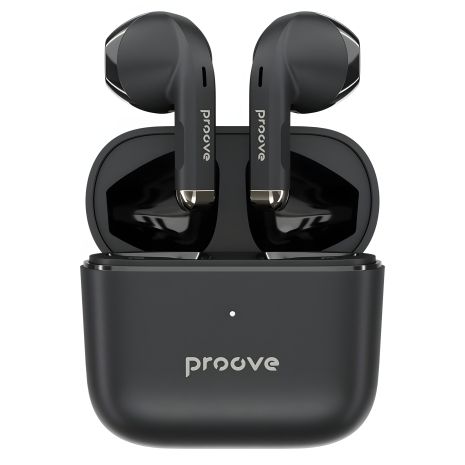 Бездротові навушники Earphones Proove Mainstream, IPX4, ENC, BT5.3, 40mAh, 400mAh, 4h, TWS black UA UCRF